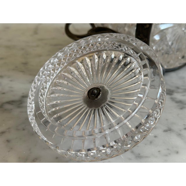 Italian Art Nouveau Rock Crystal Jar with Lid Faceted Cut and Ornamental Mount, 1890s For Sale - Image 18 of 18