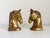 Mid 20th Century Brass Horse Head Bookends- a Pair For Sale In Sacramento - Image 6 of 9