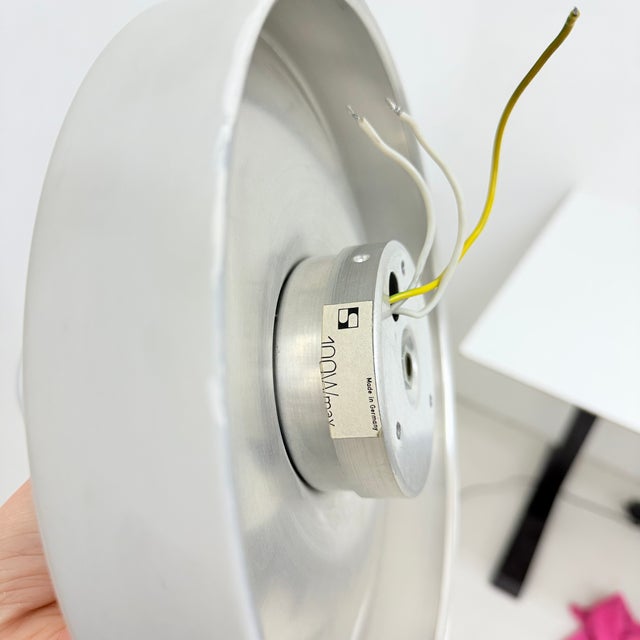 Wall Sconce Disc attributed to Charlotte Perriand for Les Arcs, 1970s For Sale - Image 17 of 18