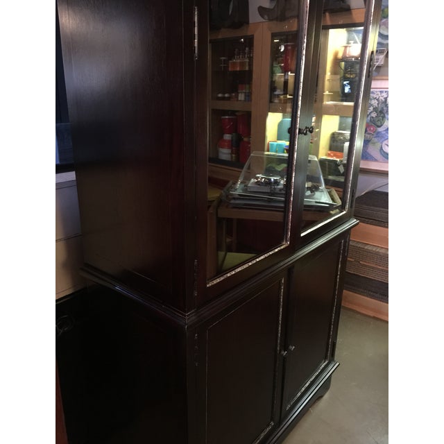 2000 - 2009 Oly Studio Dominique Tall Glass Front Hutch Cabinet For Sale - Image 5 of 13