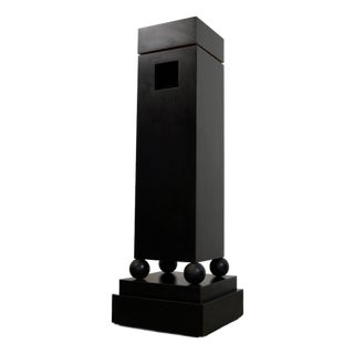 1990’s Postmodern Swivel Top Pedestal Display Column For Sale