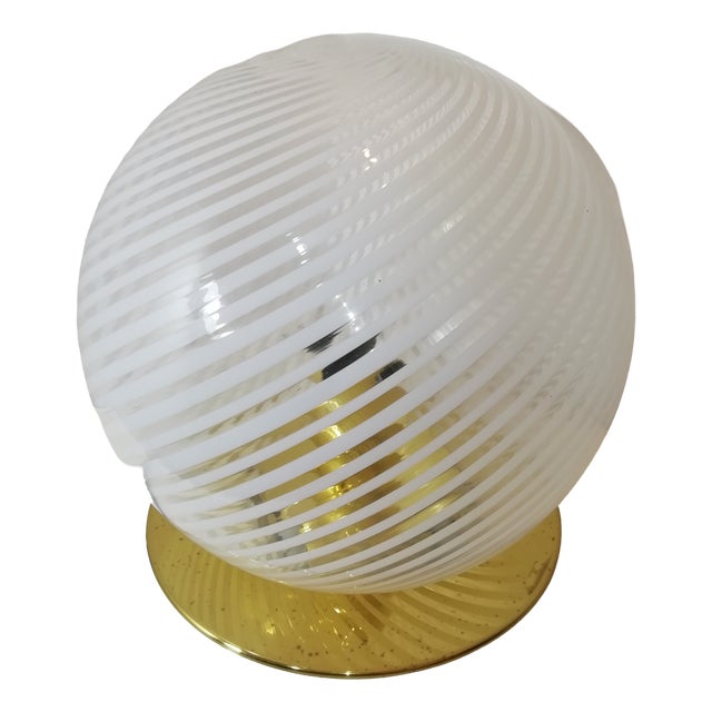 Table Lamp by Ornella Noorda for Venini, Italy, 1970s For Sale