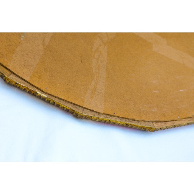 Gold Vintage Italian Venetian Wall Mirror, 1970s For Sale - Image 8 of 10