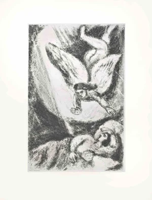 Marc Chagall, Solomon's Vision, Etching, 1956
