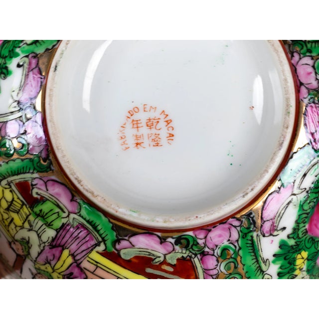 20th Century Chinese Porcelain Rice Bowl, Macao For Sale - Image 3 of 7