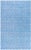 Doris Leslie Blau Indian Dhurrie Vintage Geometric Blue Flatweave Cotton Rug For Sale
