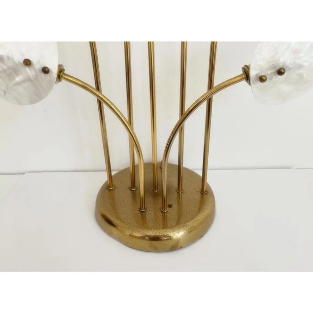 Modern Lucite Leaves Accent Lamp For Sale - Image 12 of 18