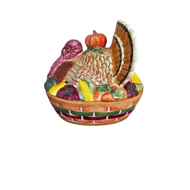 Vintage Turkey Tureen For Sale - Image 4 of 8