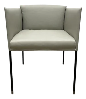 Frag Square Leather Arm Chair
