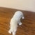1960s Mid-Century Danish-Style Glazed Porcelain Walking Polar Bear Small Sculpture For Sale - Image 5 of 10