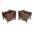 Vintage Danish Leather Armchairs and Ottoman by Georg Thams for Grant Mobelfabrik, 1960s, Set of 3 For Sale - Image 6 of 12
