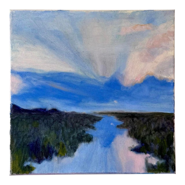 Coastal Marsh Painting For Sale