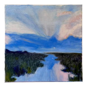 Coastal Marsh Painting