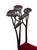 Christopher Guy Le Jardin Carved Floral Mahogany Dining Chairs, Set of 4 For Sale - Image 15 of 18