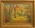 Autumn Landscape, Oil on Board, 20th Century For Sale - Image 4 of 4