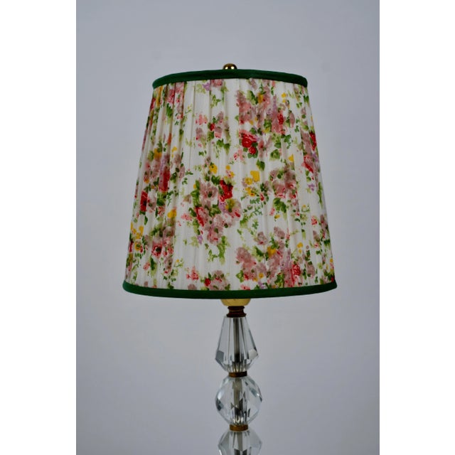 French Cut Glass Table Lamp, 1920s For Sale - Image 3 of 13
