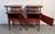 R-Way Furniture Company Mid 20th Century Chinoiserie "Pagoda" Nightstands by R-Way Furniture, A Pair, Attributed For Sale - Image 4 of 13