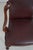 Pair of Hickory Leather Mahogany Armchairs - New Upholstery For Sale In Philadelphia - Image 6 of 18