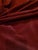 Pierre Frey Pierre Frey "Chroma" Henna Deep Red Velvet: 6.5 Yards For Sale - Image 4 of 6