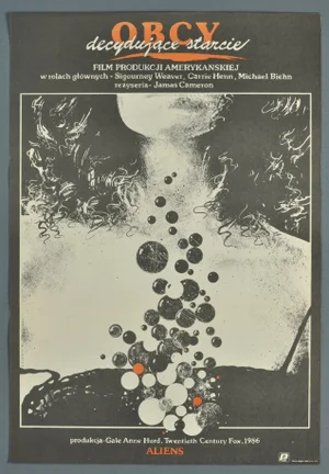 Polish Movie Poster Aliens by Witold Dybowski, 1987