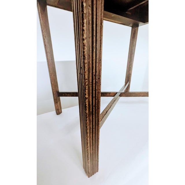 Vintage Southampton End Table With One Door Unique For Sale - Image 12 of 12