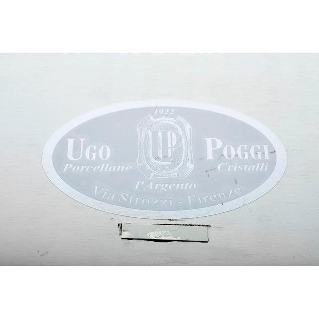 Vintage Large Silverplated Barware / Tableware Serving Tray For Sale - Image 9 of 12