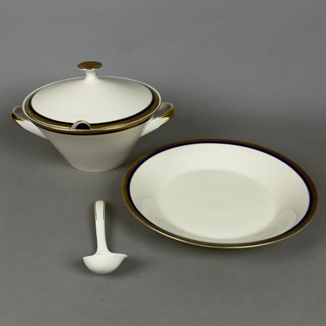 Porcelain Dinnerware Set from Bavaria Regenthal, Set of 57 For Sale - Image 11 of 14