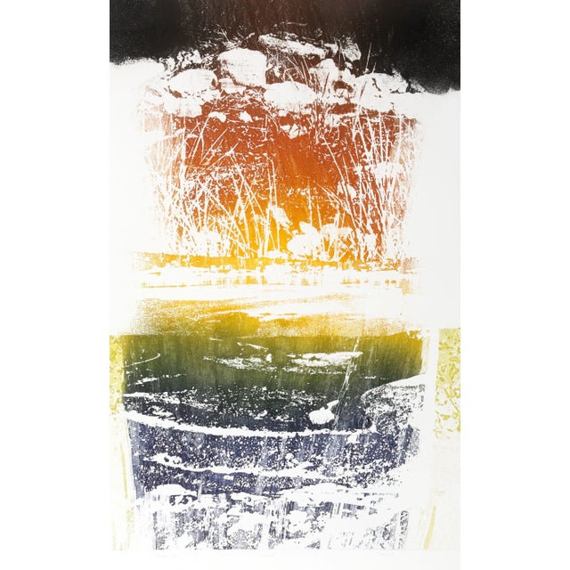 Winter Tide Porter, Ed Year: 1970 Color Etching, signed, numbered, and titled in pencil Edition: 25/100 Size: 29 x 18 in....