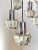 Steel and Crystal Chandelier, 1960s For Sale - Image 4 of 13