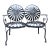 Francois Carre Style Petite Loveseat for Garden For Sale