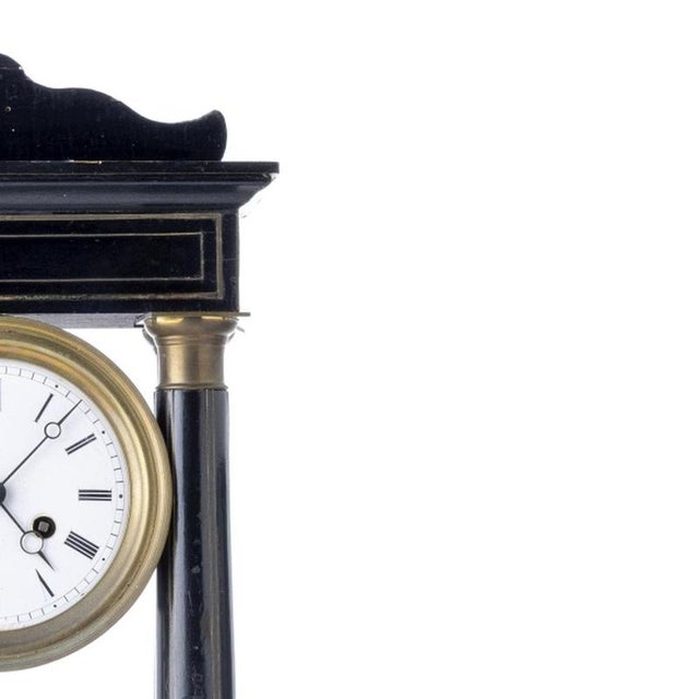 Napoleon III Table Clock, 19th Century For Sale - Image 4 of 6