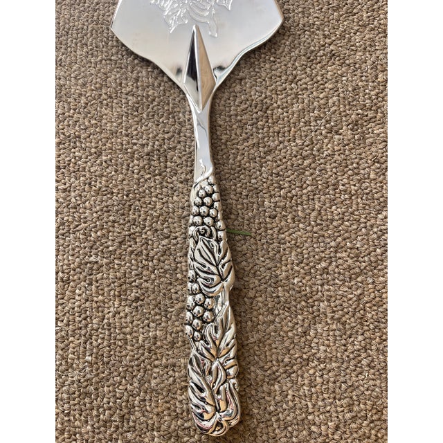 1980s Godinger Silver-Plated Serving Knife For Sale - Image 5 of 5