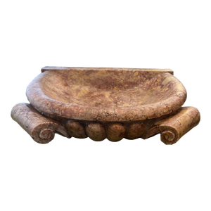18th Century Italian Marble Bowl or Holy Water Font