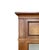 Elegant and understated, this vintage fruitwood mirror has a wonderful architectural presence. An upper frieze of burled...