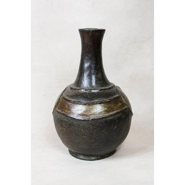 African Mangbetu Clay Vase For Sale - Image 5 of 5