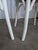 Vintage White Bentwood Dining Chairs with Blue Fabric Seats, 1970s, Set of 4 For Sale - Image 14 of 18