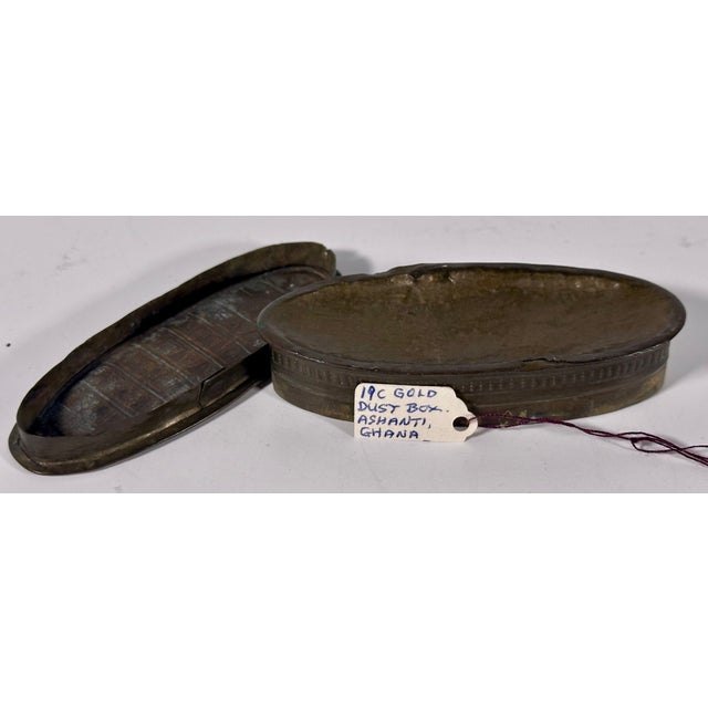 Late 19th Century Antique Adamphruwa Gold Dust Box c.1880 For Sale - Image 5 of 12
