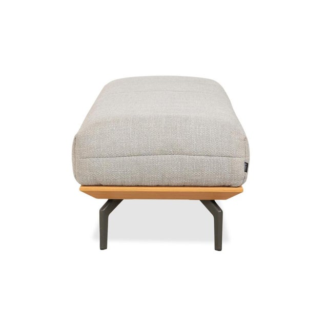 HS.420 Ottoman in Fabric and Wood from Hülsta For Sale - Image 10 of 11