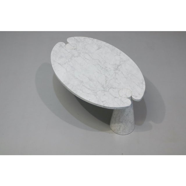 Vintage Carrara Coffee Table by Angelo Mangiarotti, 1975 For Sale - Image 17 of 18