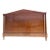 Niermann Weeks Custom Neoclassical Solid Cherry With Walnut -Finish Headboard For Sale