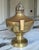Brass Antique Brass Gas Lantern Motif Cassoulet / Finial For Sale - Image 8 of 10