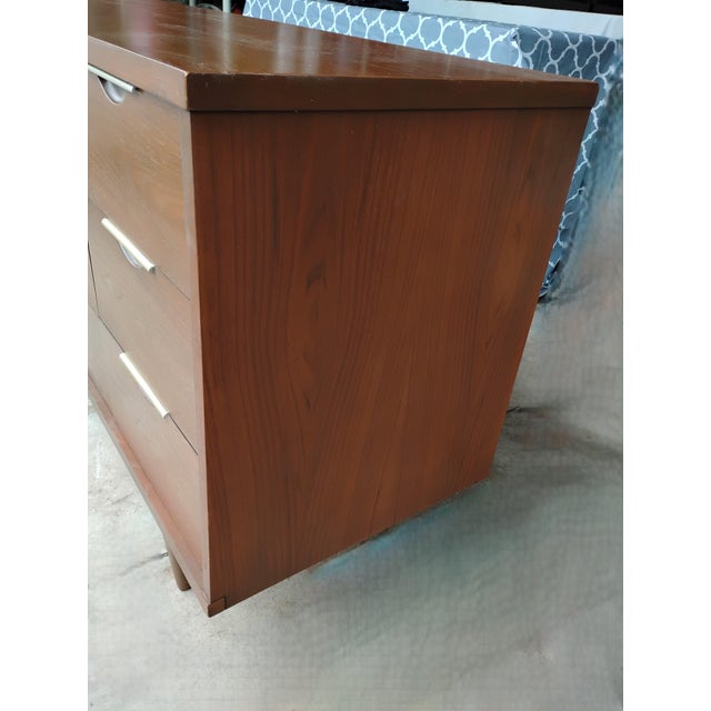 Mid 20th Century Kent Coffey Tableau Lowboy Dresser Mid Century Modern For Sale - Image 5 of 11