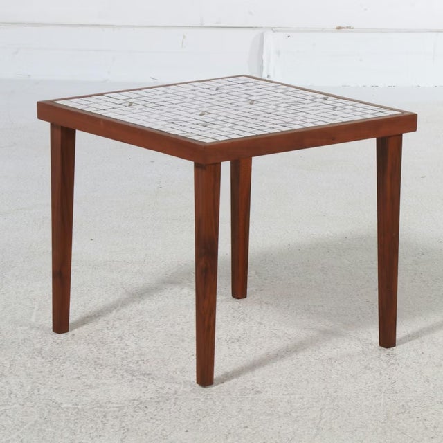 Mid-Century Modern Pair of 1960s Mid-Century Modern End Tables Attributed to Gordon and Jane Martz for Marshall Studios For Sale - Image 3 of 6