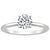 1 Carat Diamond Traditional Engagement Ring 14 Karat White Gold For Sale - Image 15 of 18
