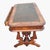 Late 19th Century Antique 19th C American Victorian Walnut Parlor Table New Leather Top For Sale - Image 5 of 14