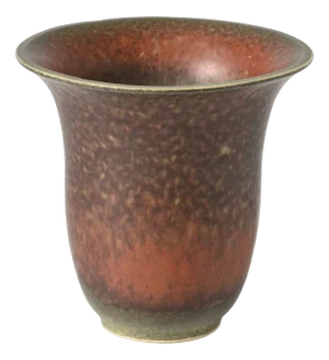 Vintage Drip-Glaze Ceramic Vase, 1980s