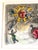 Mid-Century Modern Marc Chagall Soleil Au Cheval Rouge Lithograph 1979, Framed For Sale - Image 3 of 4