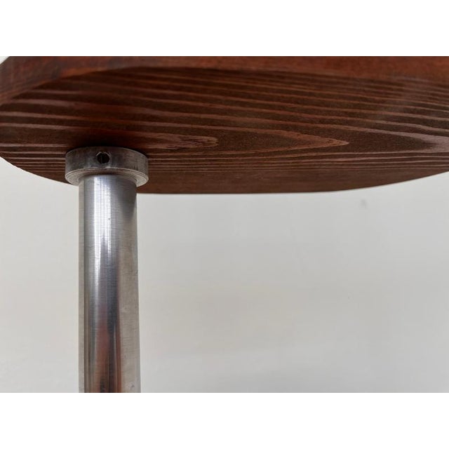 1940s Tubular Chrome Bauhaus Flower Stand - 1940s For Sale - Image 5 of 7