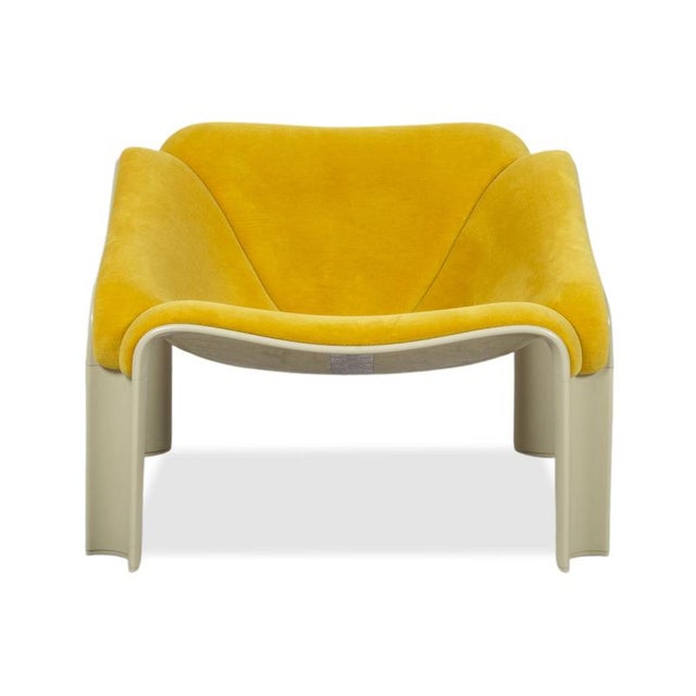 F300 Lounge Chair in Yellow Fabric from Gubi For Sale - Image 12 of 13