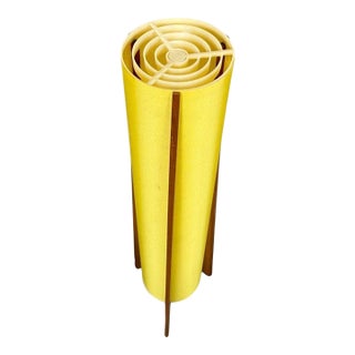 1950s Mid Century Rocket Floor Lamp in Walnut For Sale